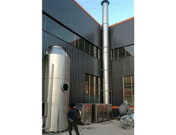 海信集團(tuán)噴漆廢氣處理運行設(shè)備現(xiàn)場