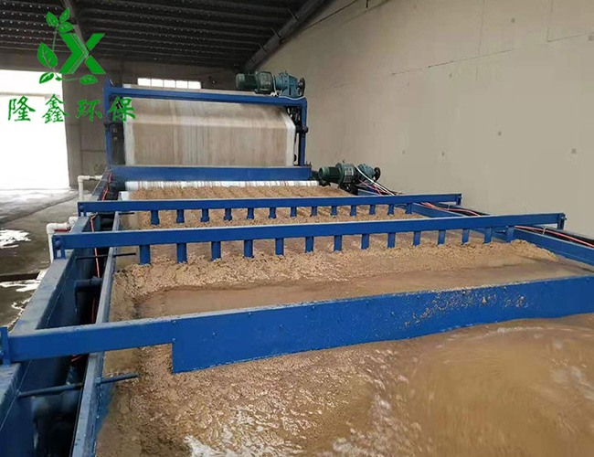 洗砂泥漿污水處理設(shè)備，打樁泥漿污水處理設(shè)備完美試機(jī)，處理達(dá)標(biāo)！